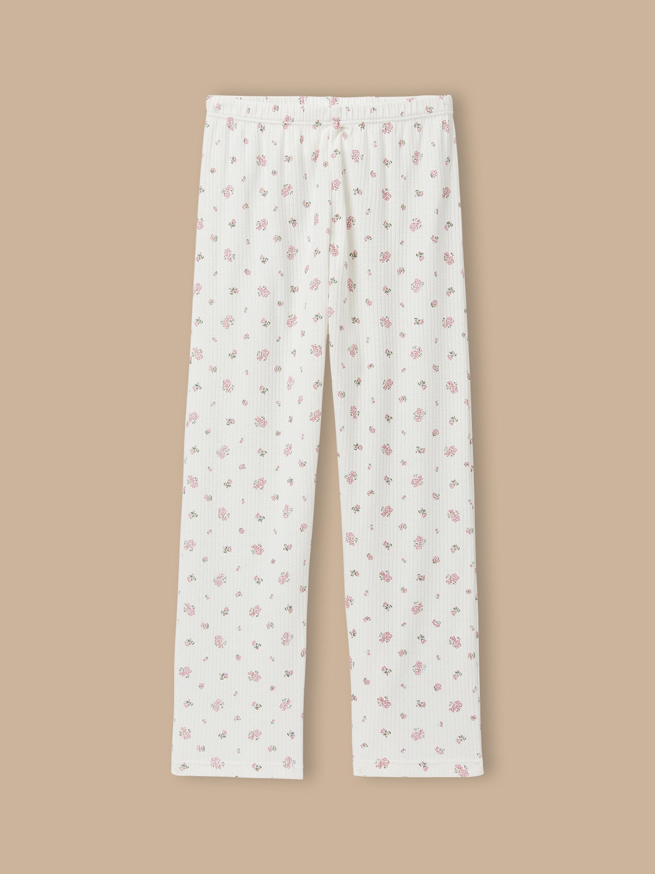 Meisjespyjama in pointelletricot