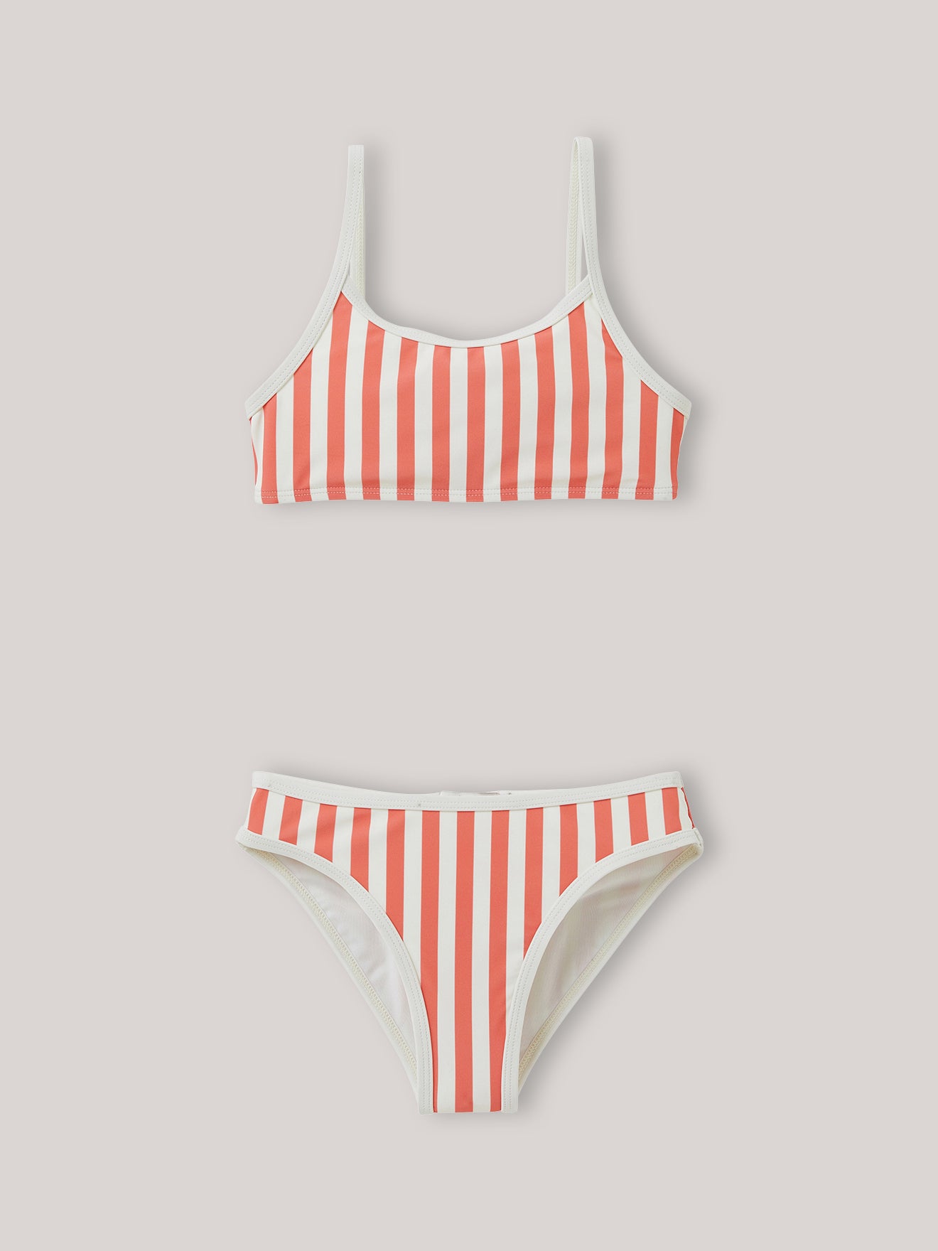 Maillot de bain Fille 2 pièces - rayé