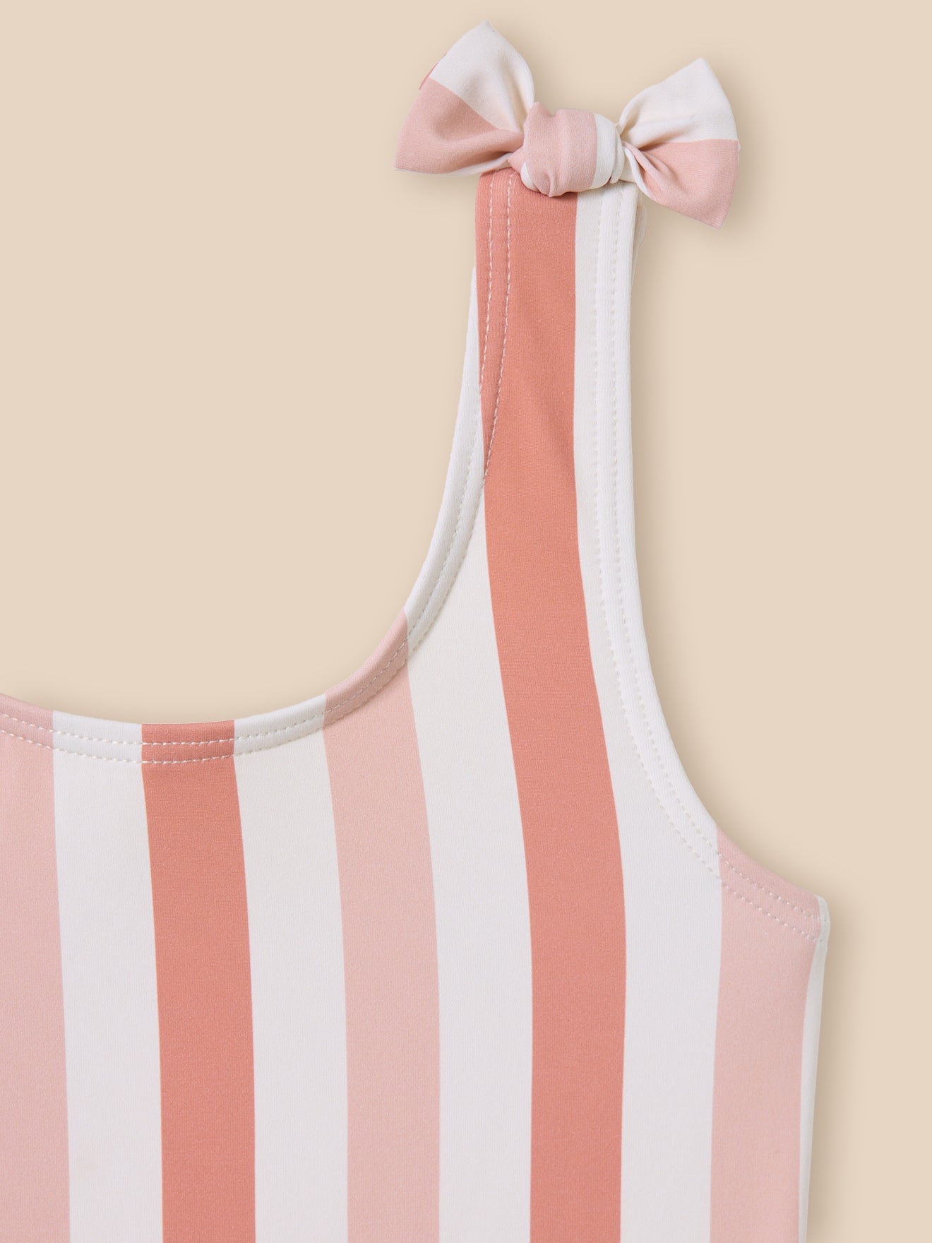 Maillot de bain Fille 1 pièce - rayé