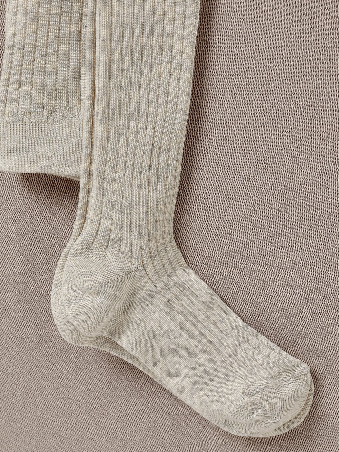 Collants à côtes fille
