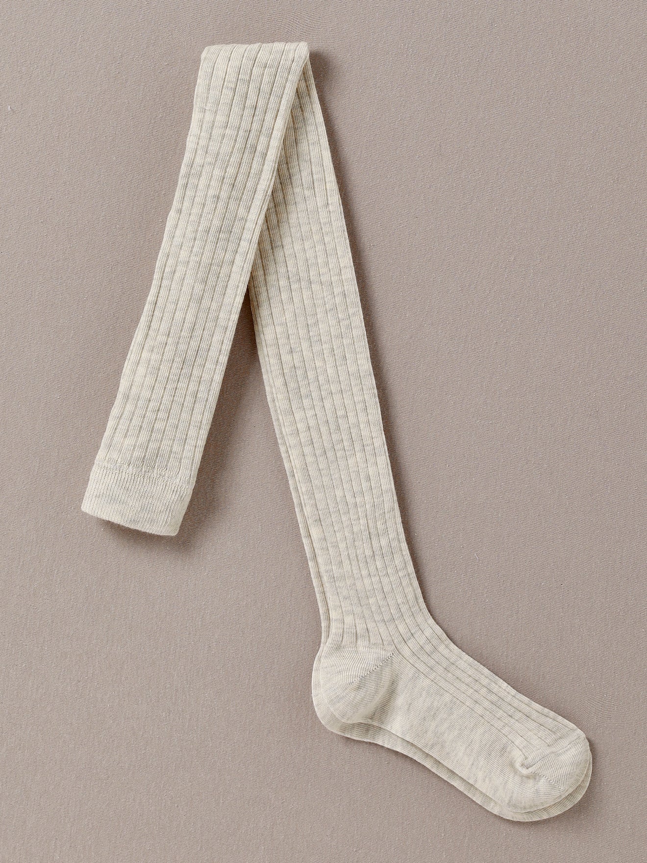 Collants à côtes fille