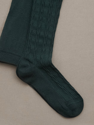 Meisjeskousenbroek met kabels