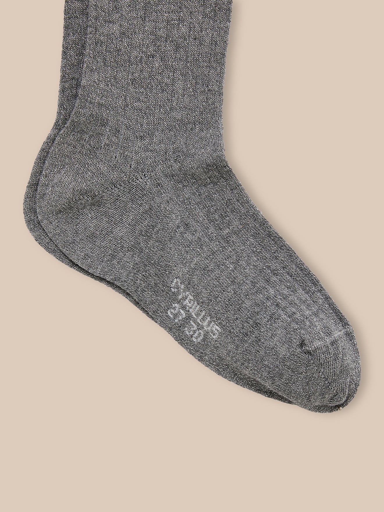 Metallic meisjeskousenbroek in ribbels