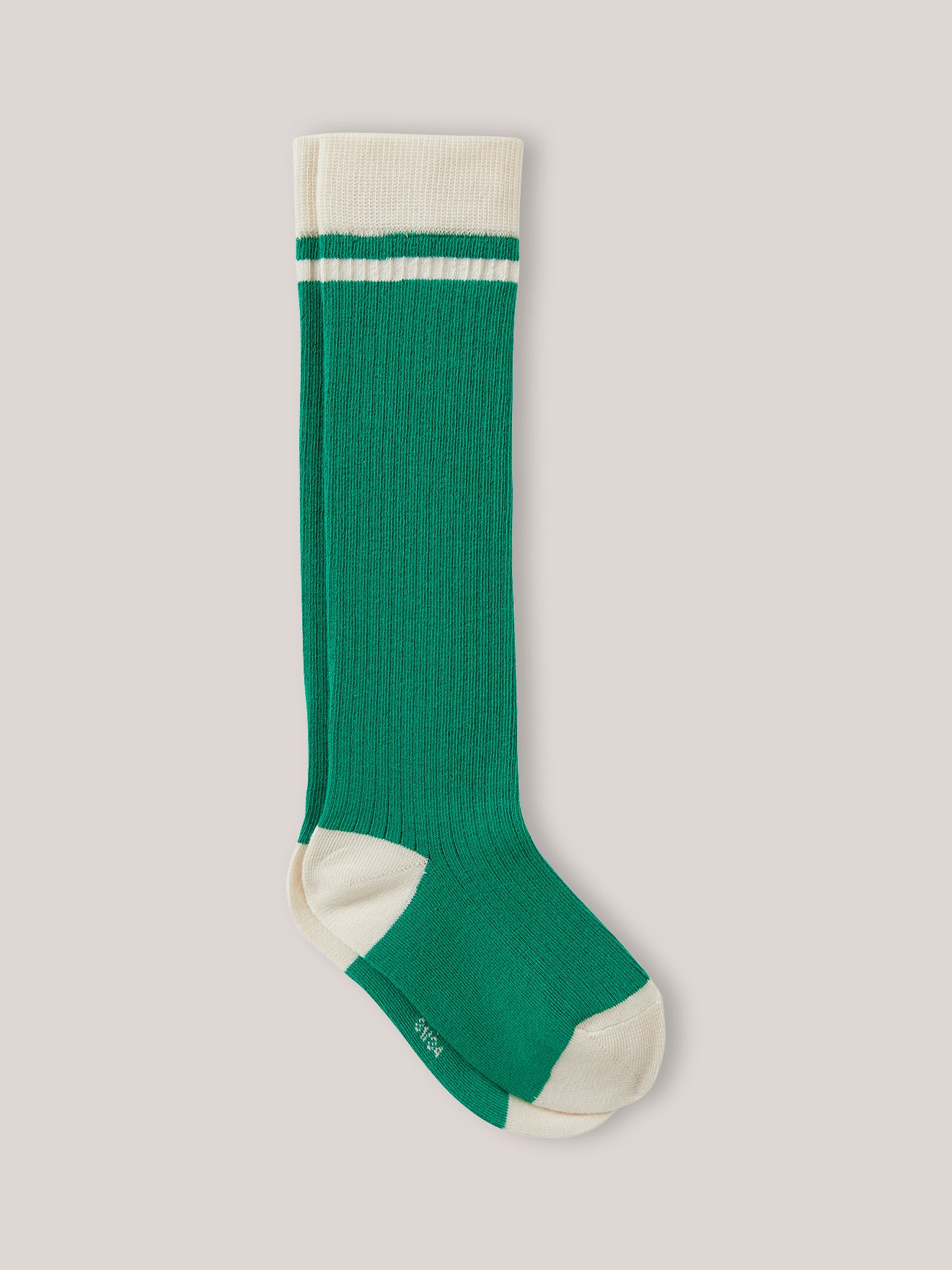 Chaussettes hautes Fille côtelées