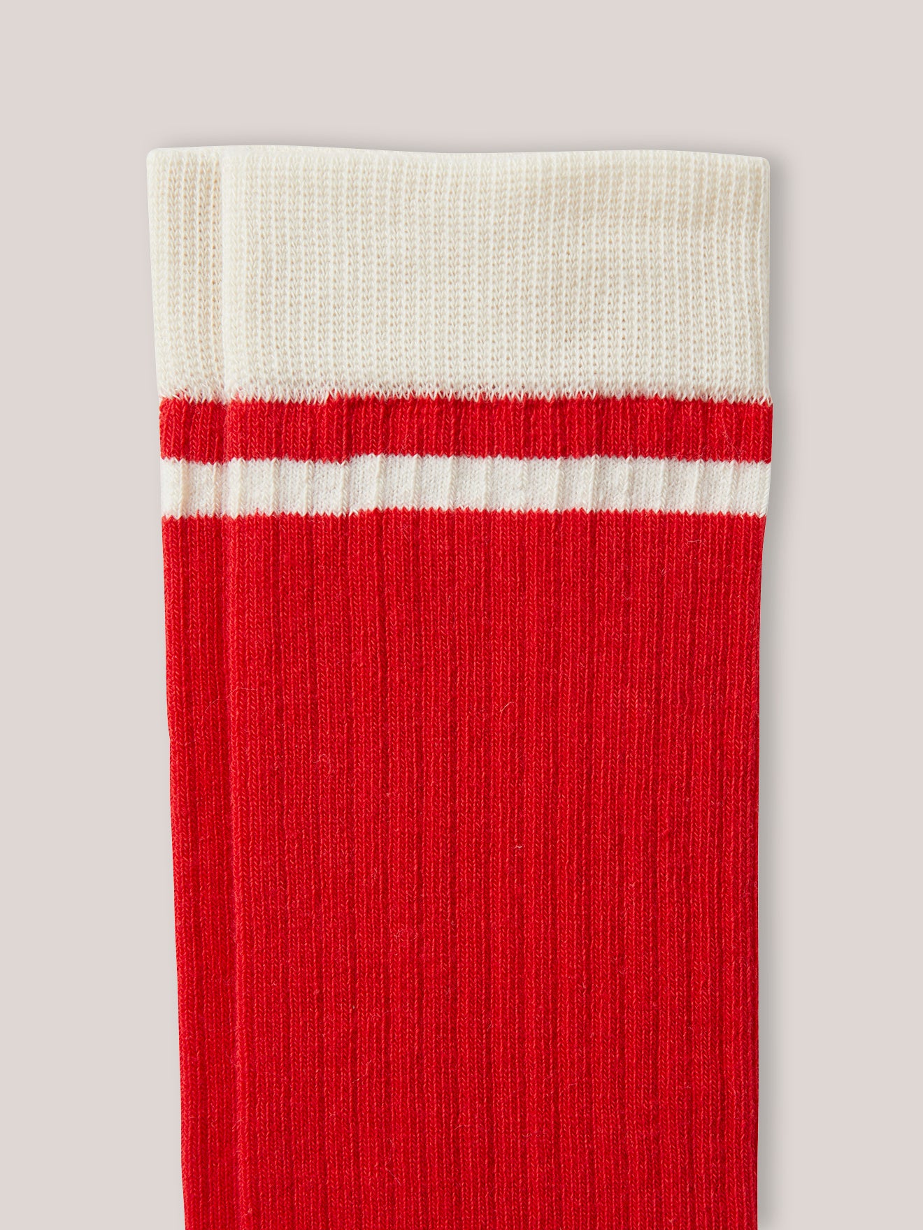 Chaussettes hautes Fille côtelées