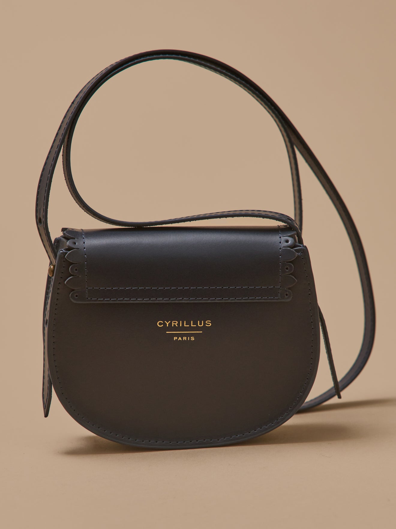 Sac écureuil en cuir fille