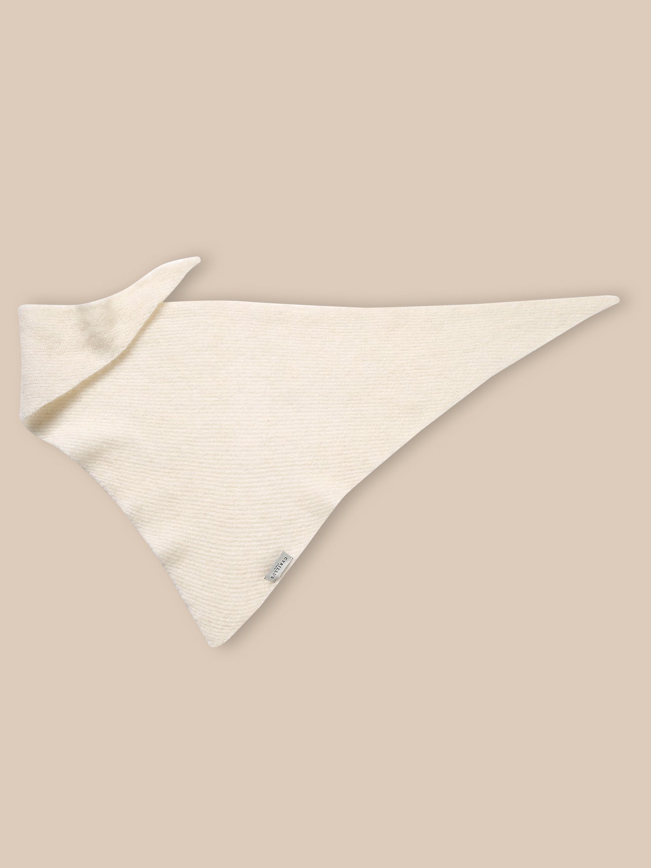Echarpe triangle en laine et mohair Fille