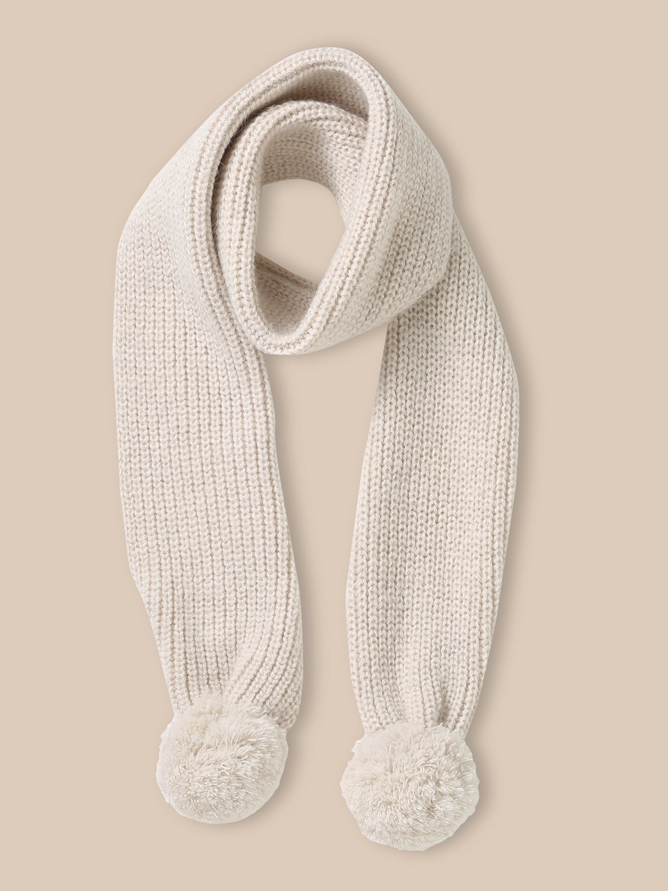 Meisjessjaal in wol en mohair