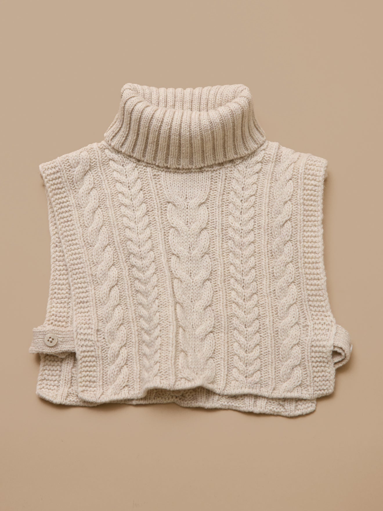 Plastron col roulé torsadé enfant