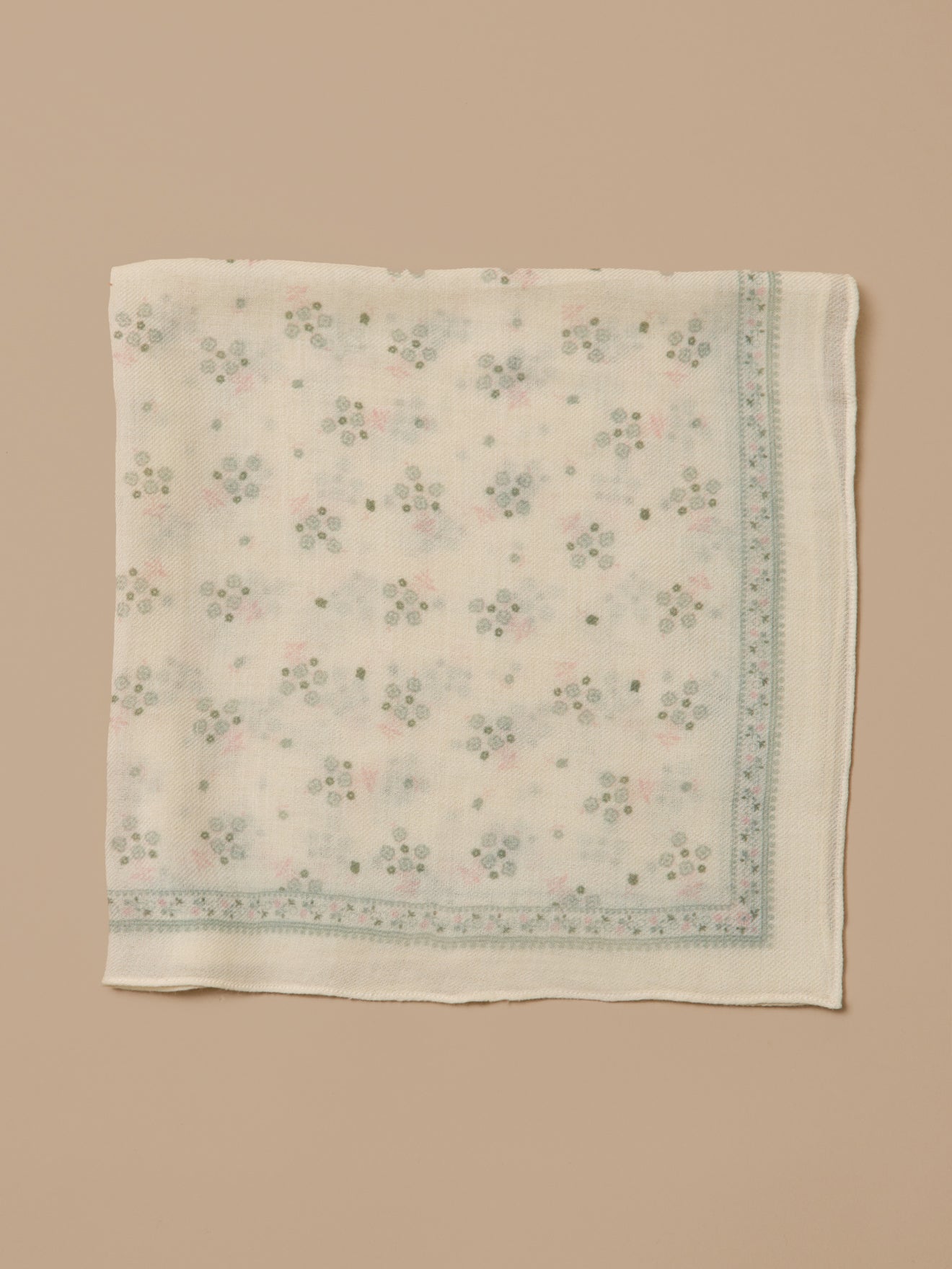 Foulard imprimé en laine Fille