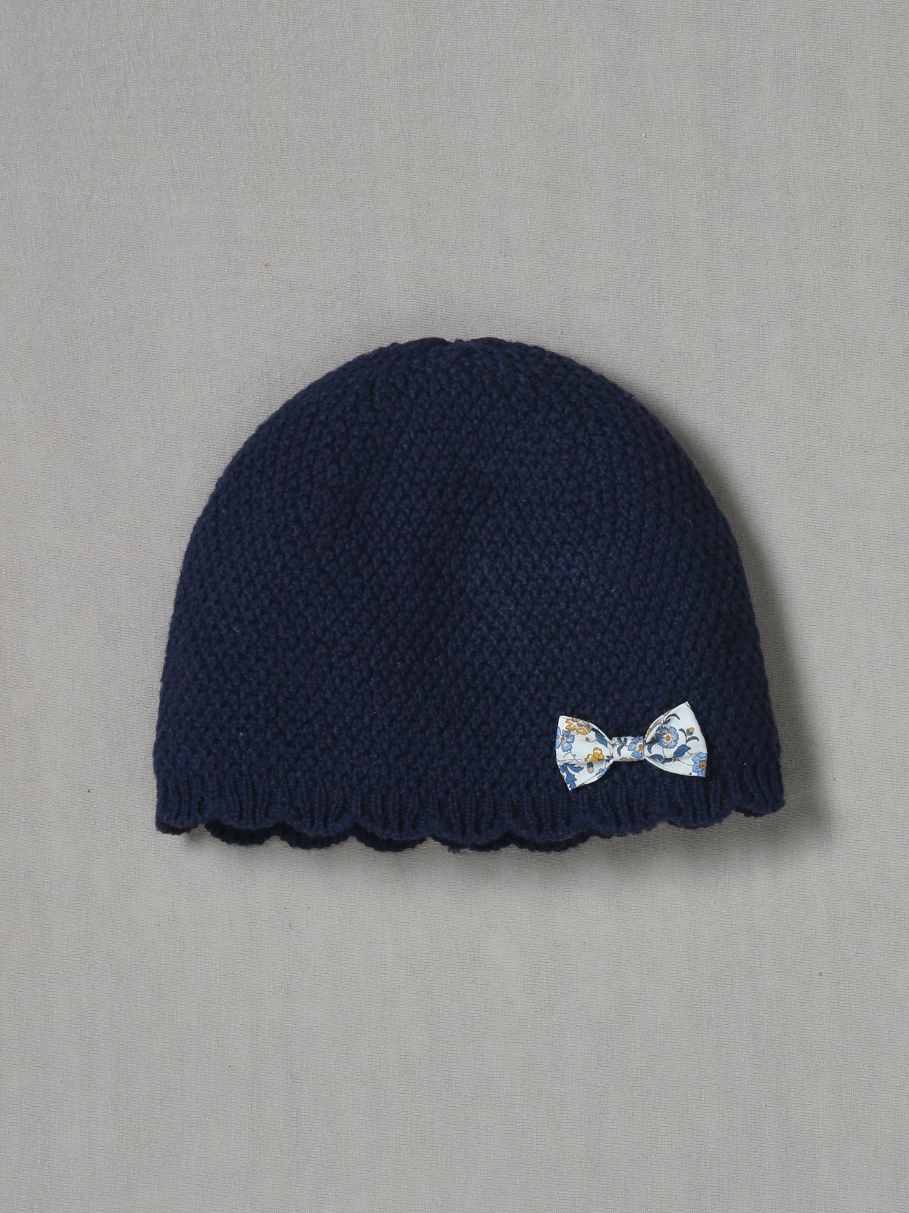 Bonnet festonné Fille tissu Liberty