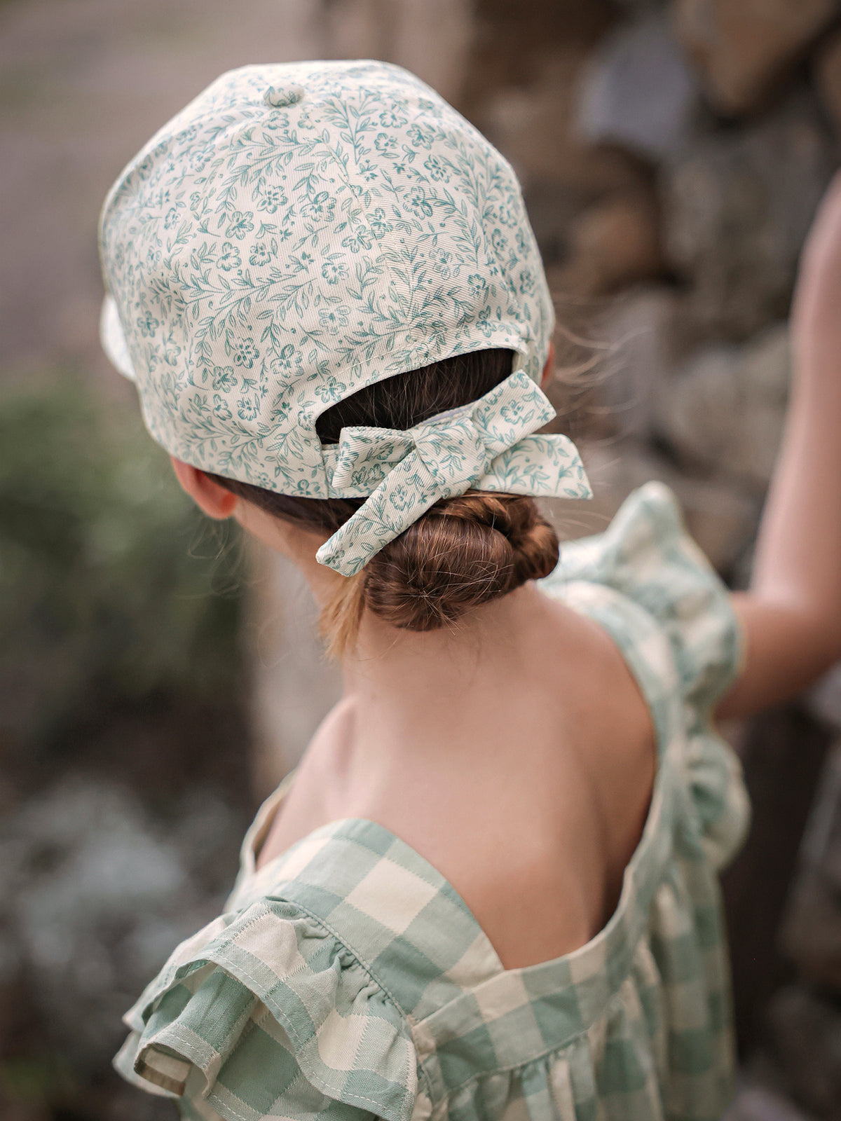 Casquette imprimé herbier Enfant