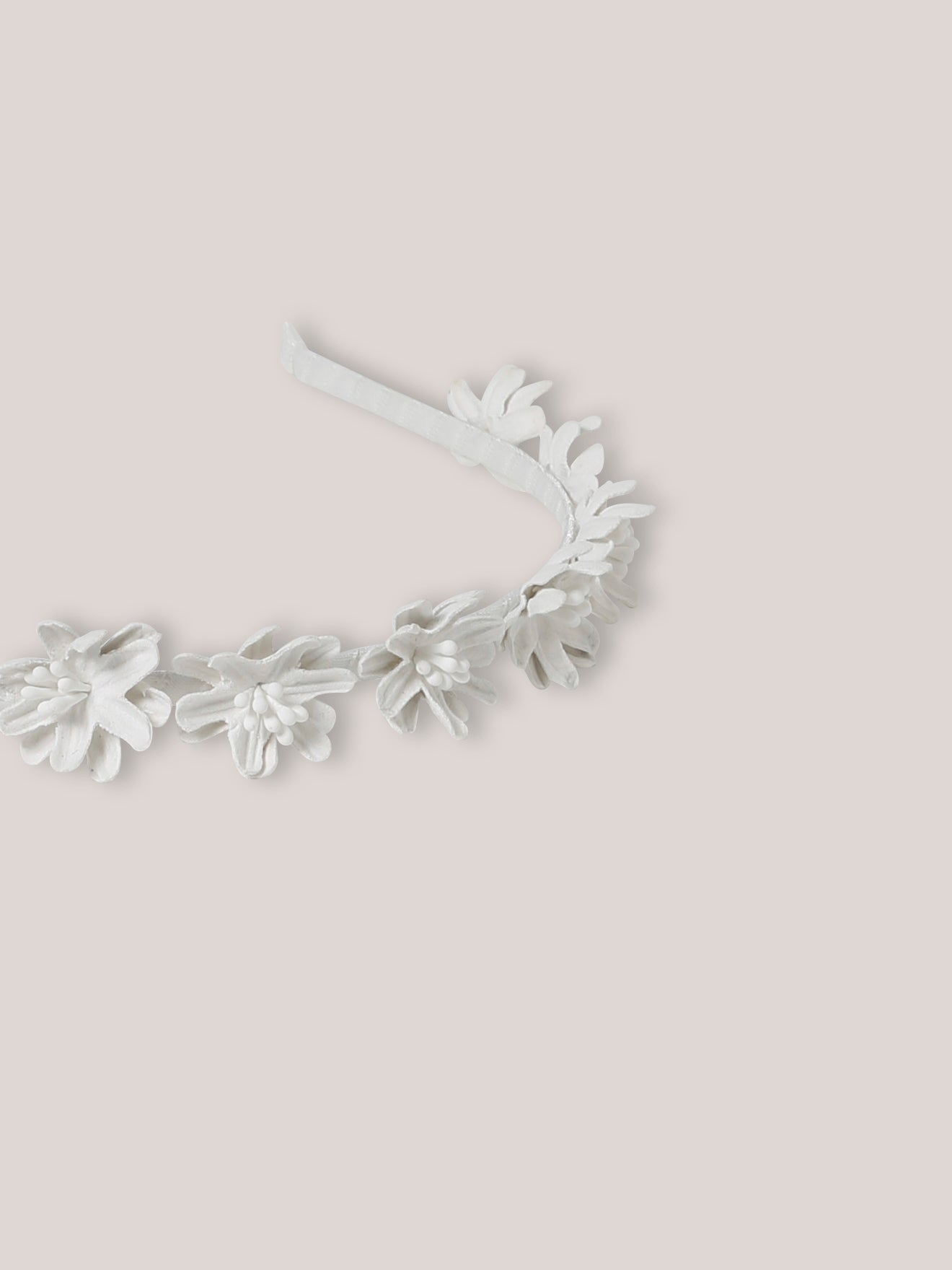 Meisjesdiadeem met bloemen