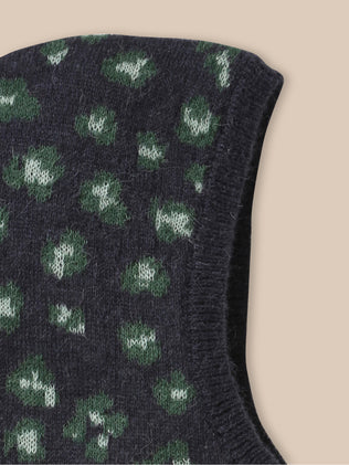 Meisjesmuts in bivakstijl van wol en mohair