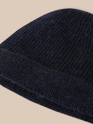 Meisjesmuts in wol en mohair