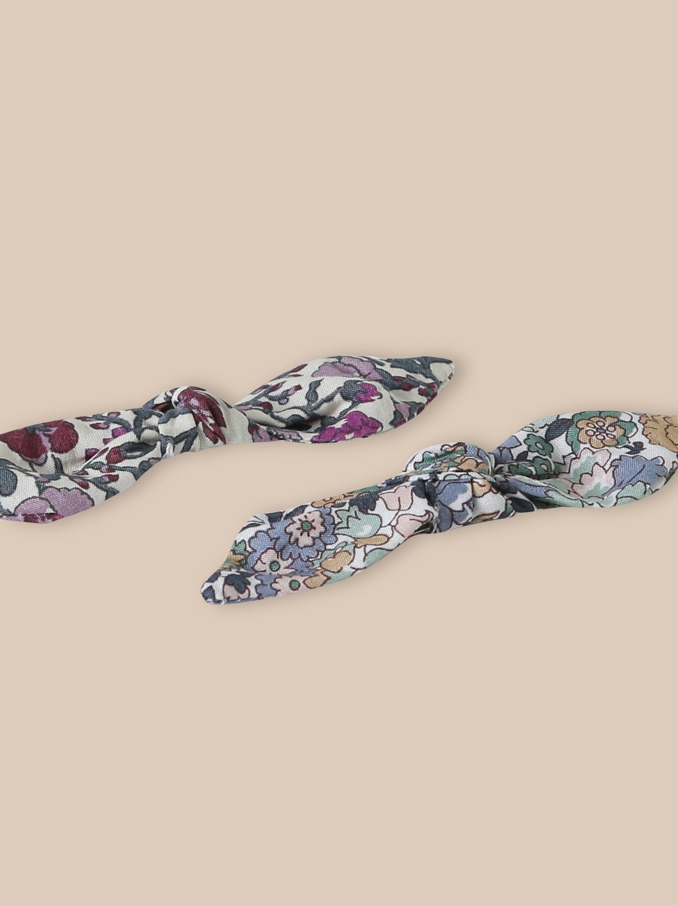 Lots de 2 pinces en tissu Liberty Fille