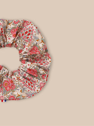 Grote meisjesscrunchie in Liberty-stof