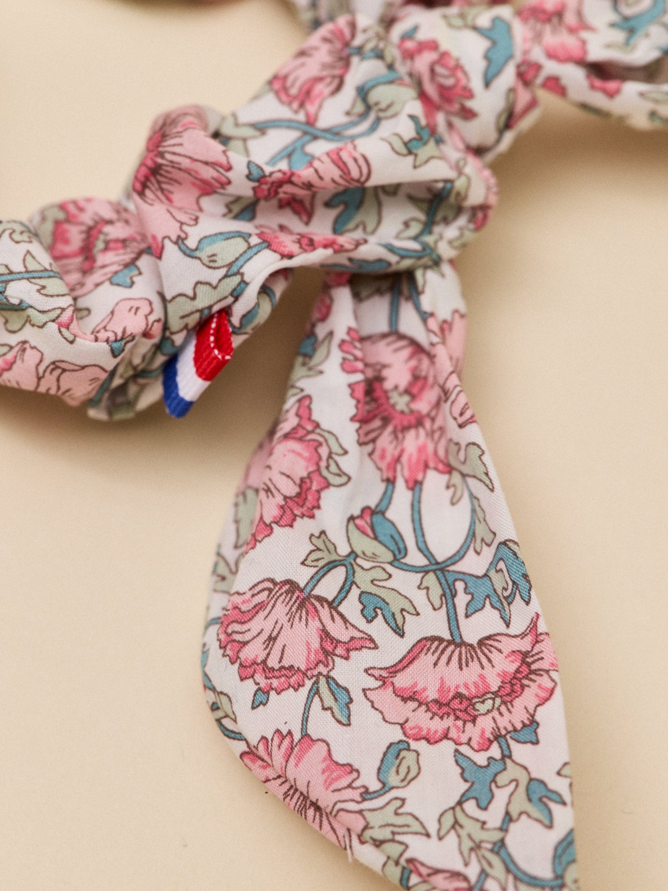 Set van 2 meisjesscrunchies in Liberty-stof