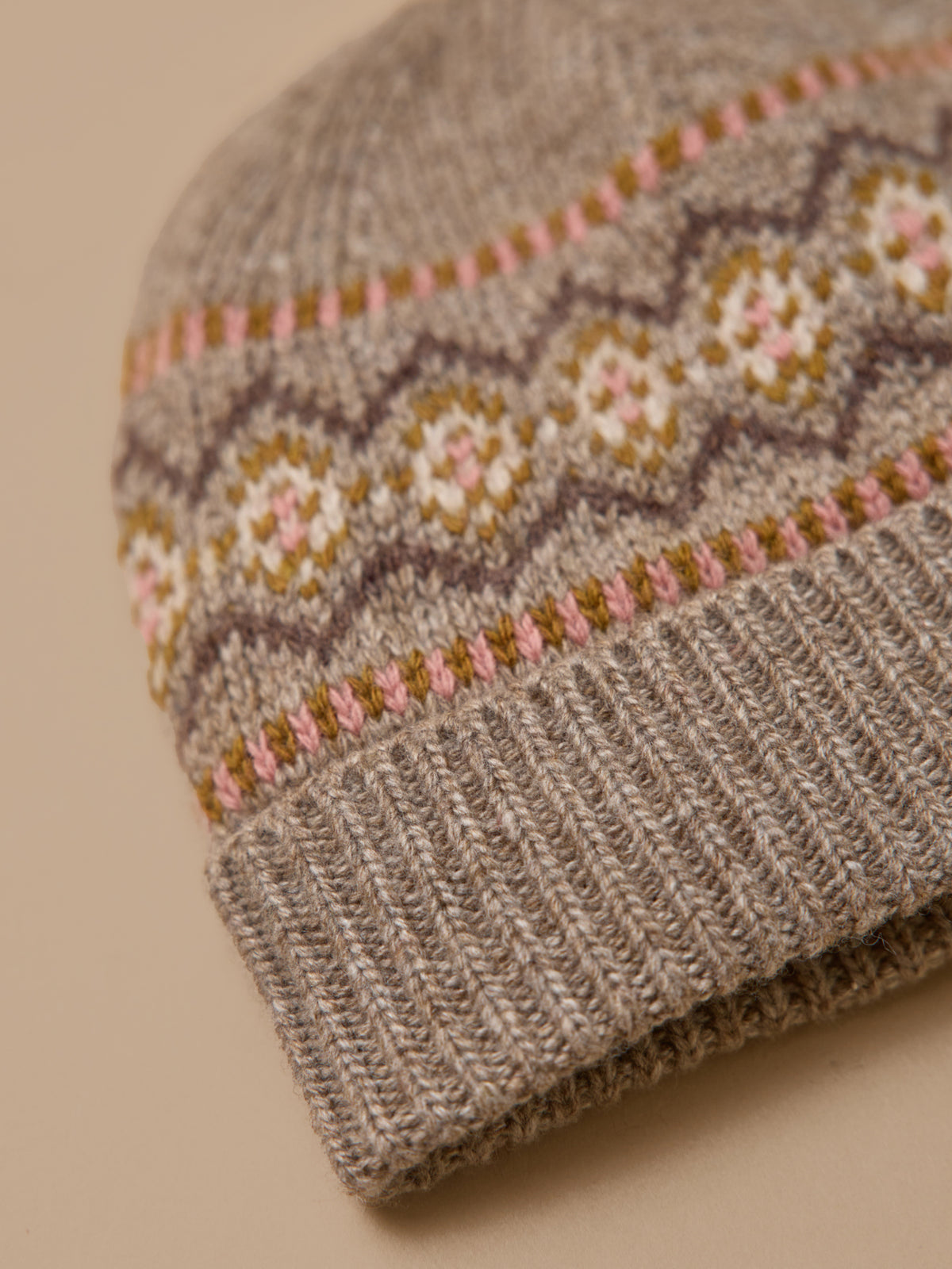 Bonnet jacquard enfant