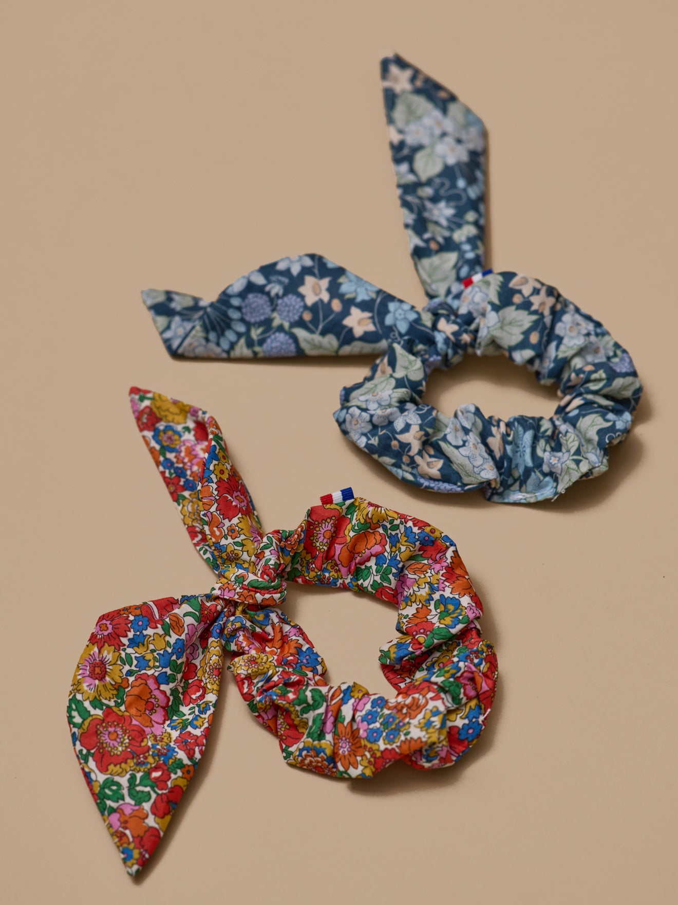 Set van 2 scrunchies in Liberty-stof