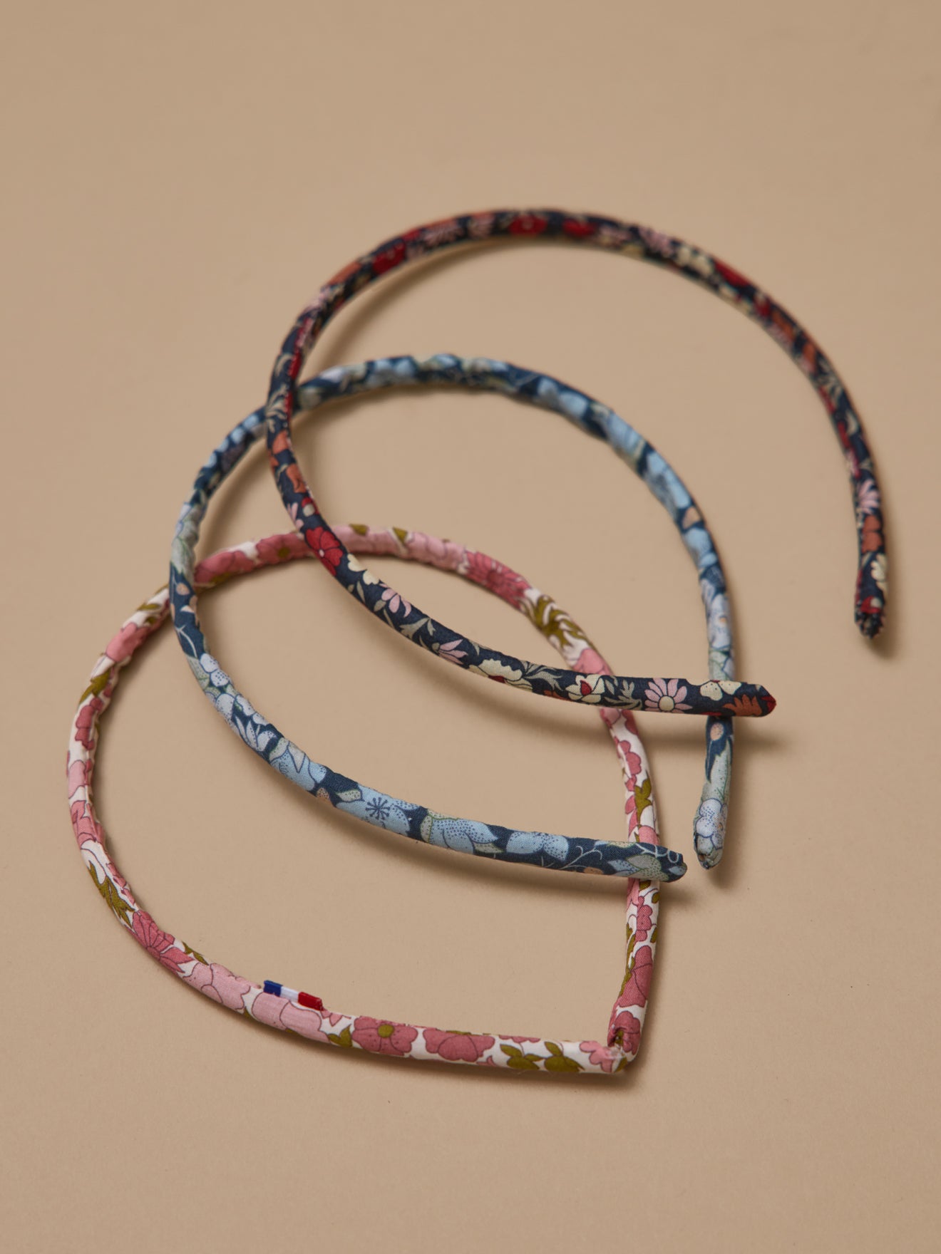 Set van 3 diademen in Liberty-stof