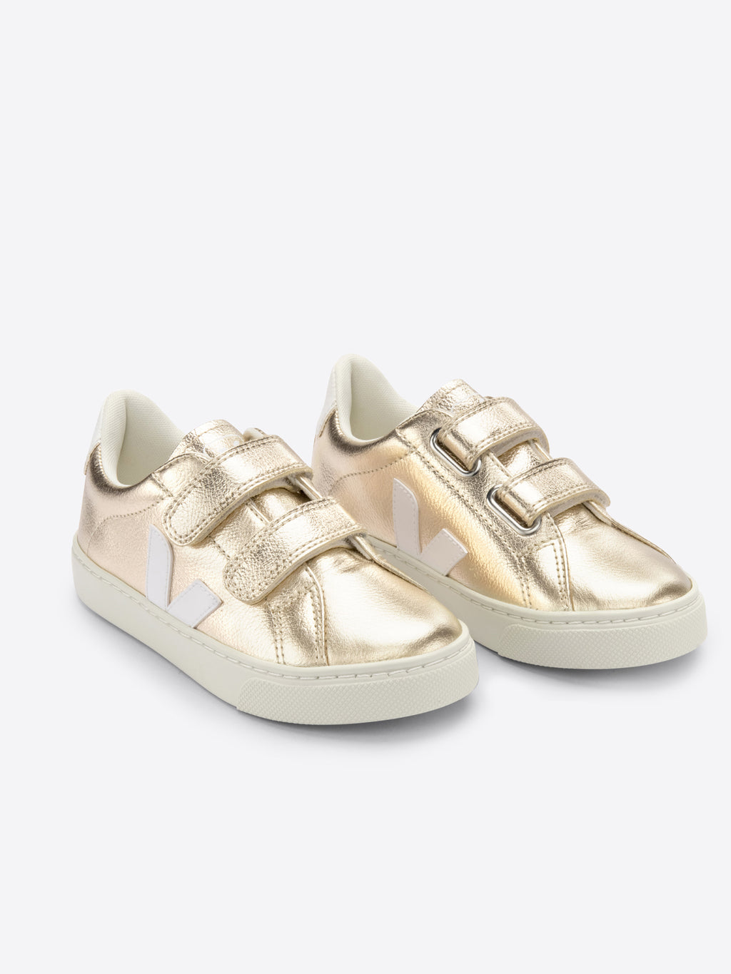 Esplar Veja Blanche Et Jaune ESPLAR LEATHER OURO WHITE