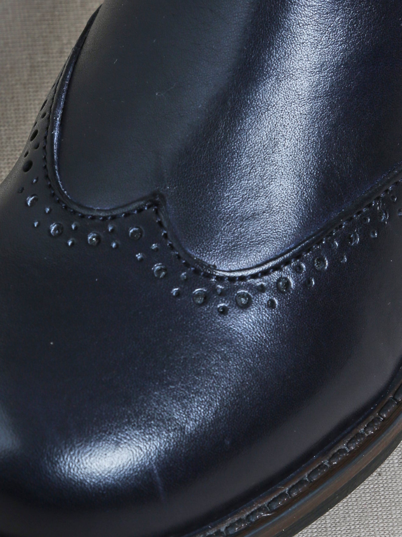 Boots bout fleuri Fille en cuir