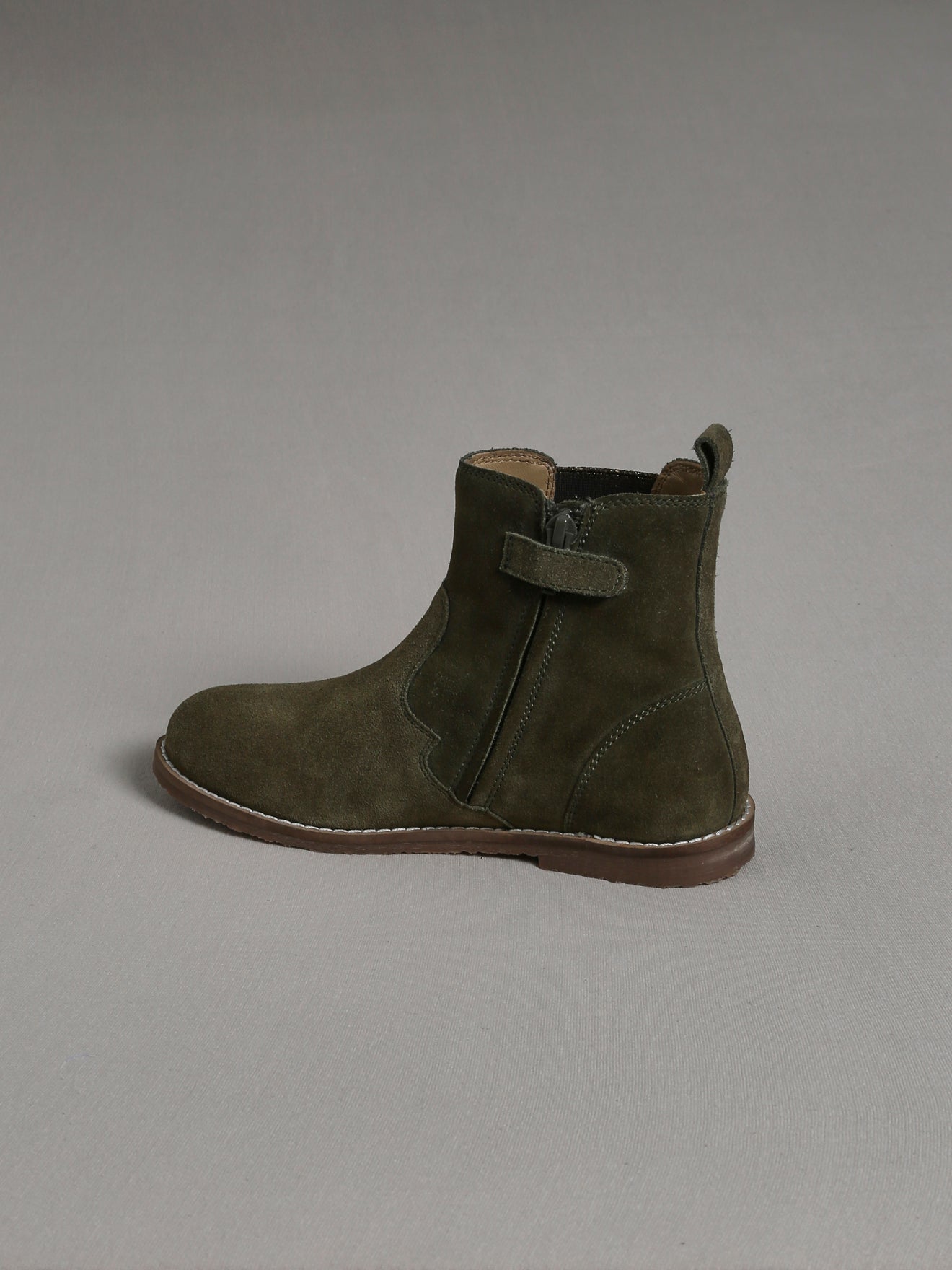 Boots chelsea Fille cuir suédé