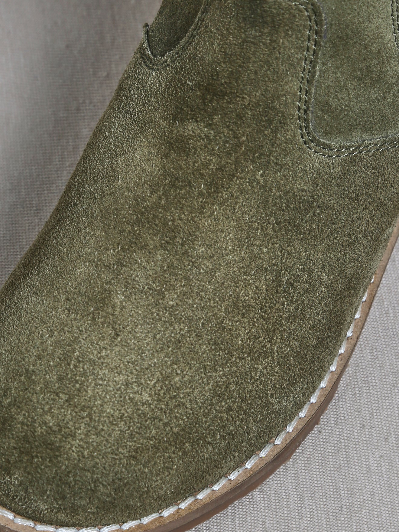 Boots chelsea Fille cuir suédé