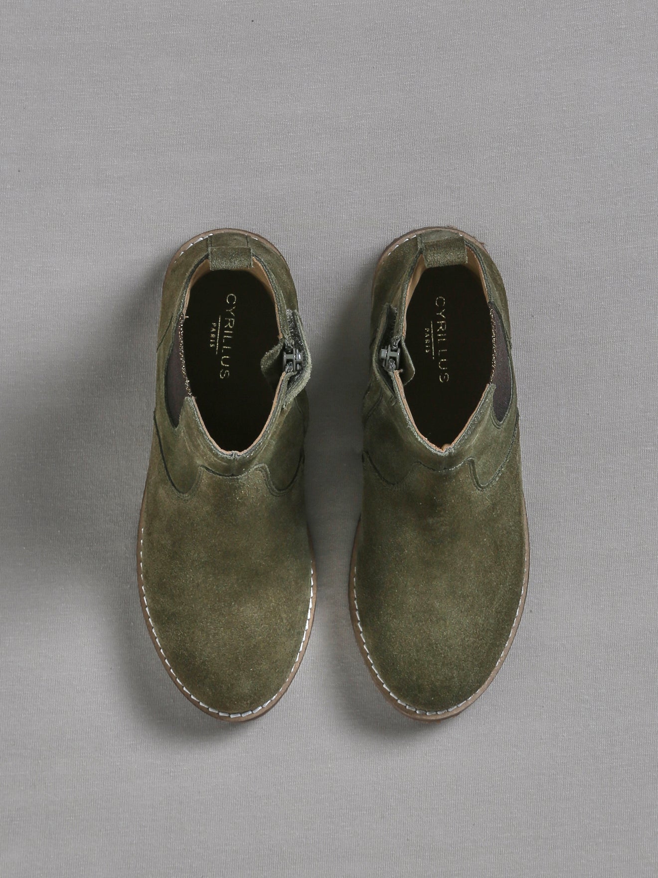 Boots chelsea Fille cuir suédé