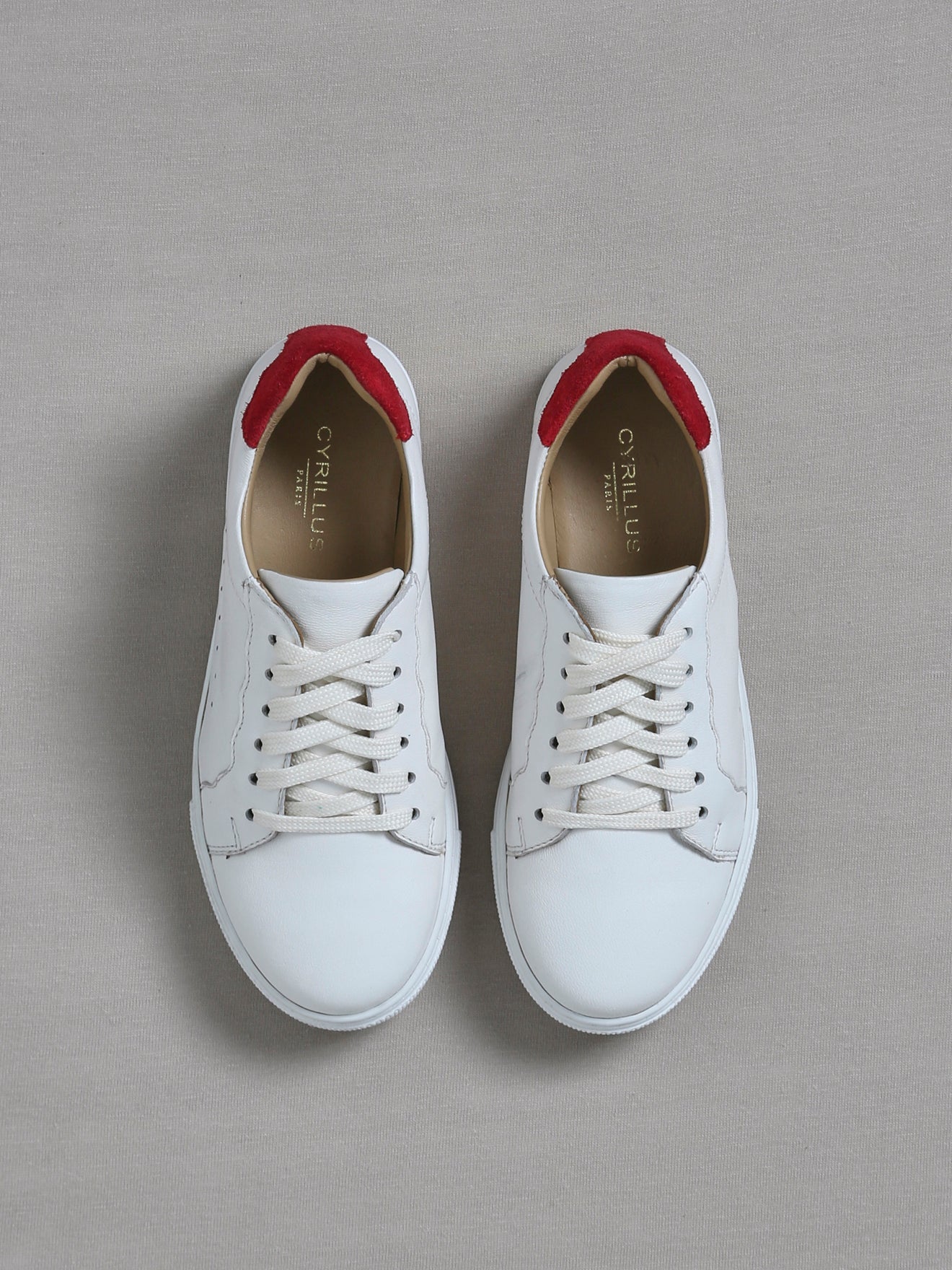 Tennis Fille en cuir