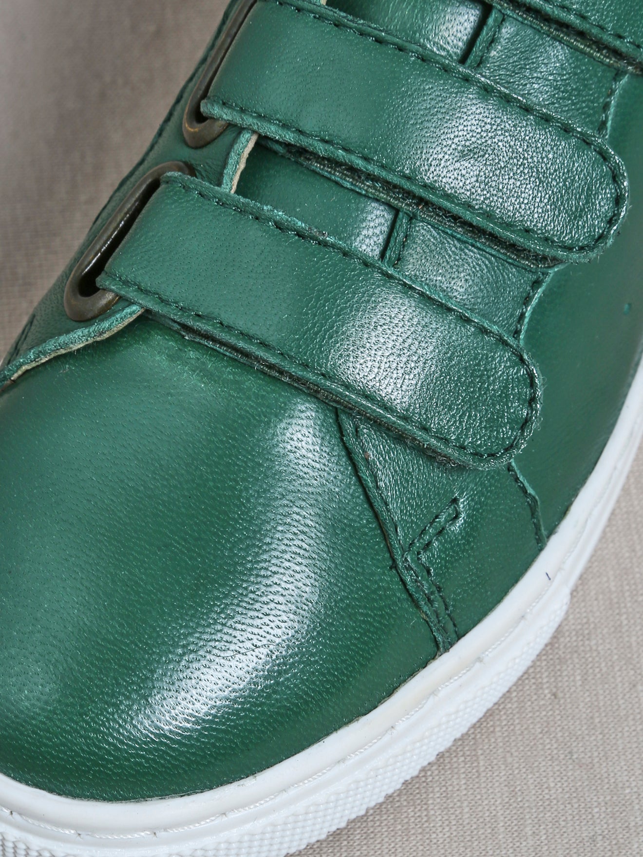 Tennis Fille en cuir