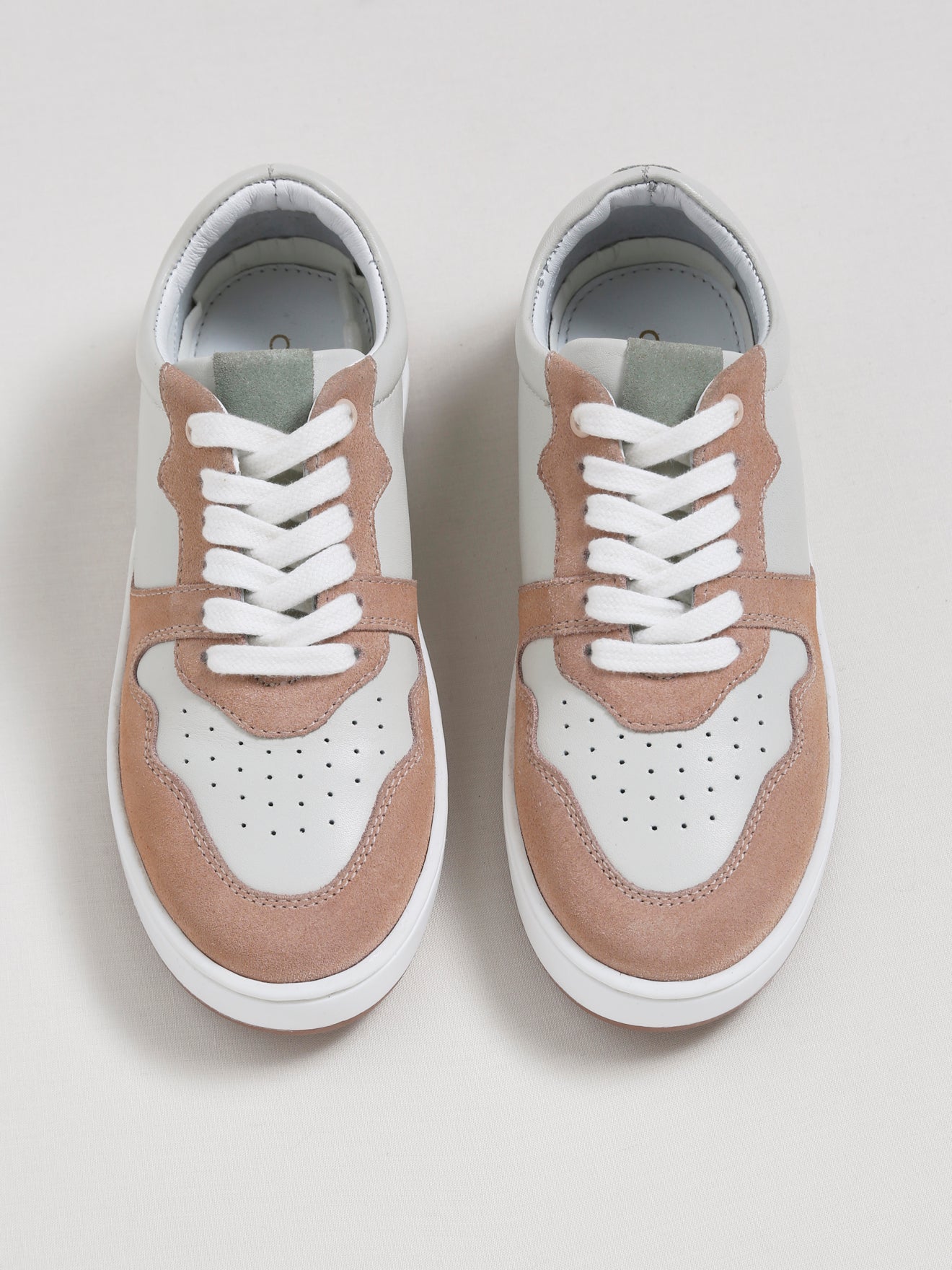 Leren meisjessneakers