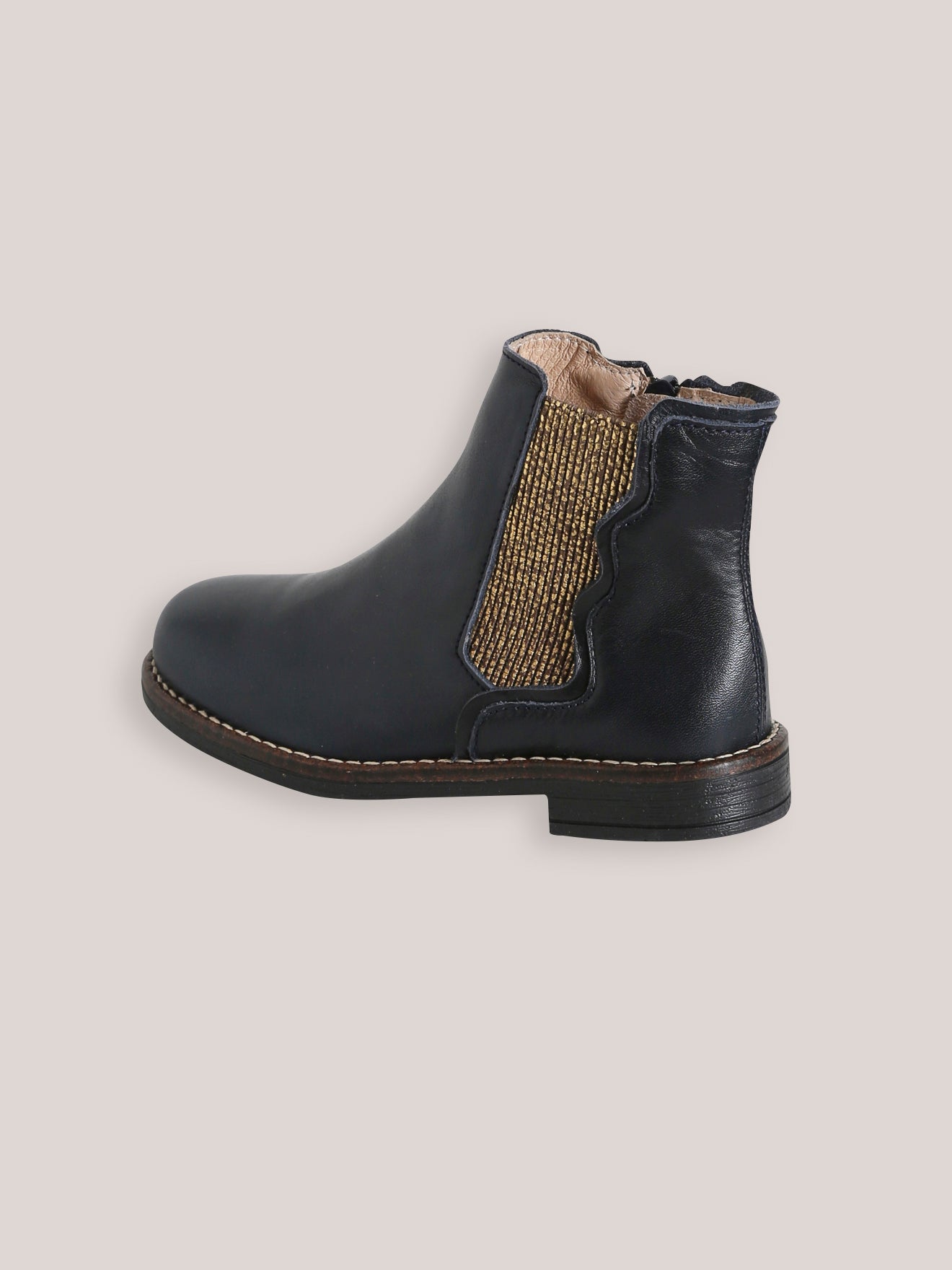Leren meisjesboots