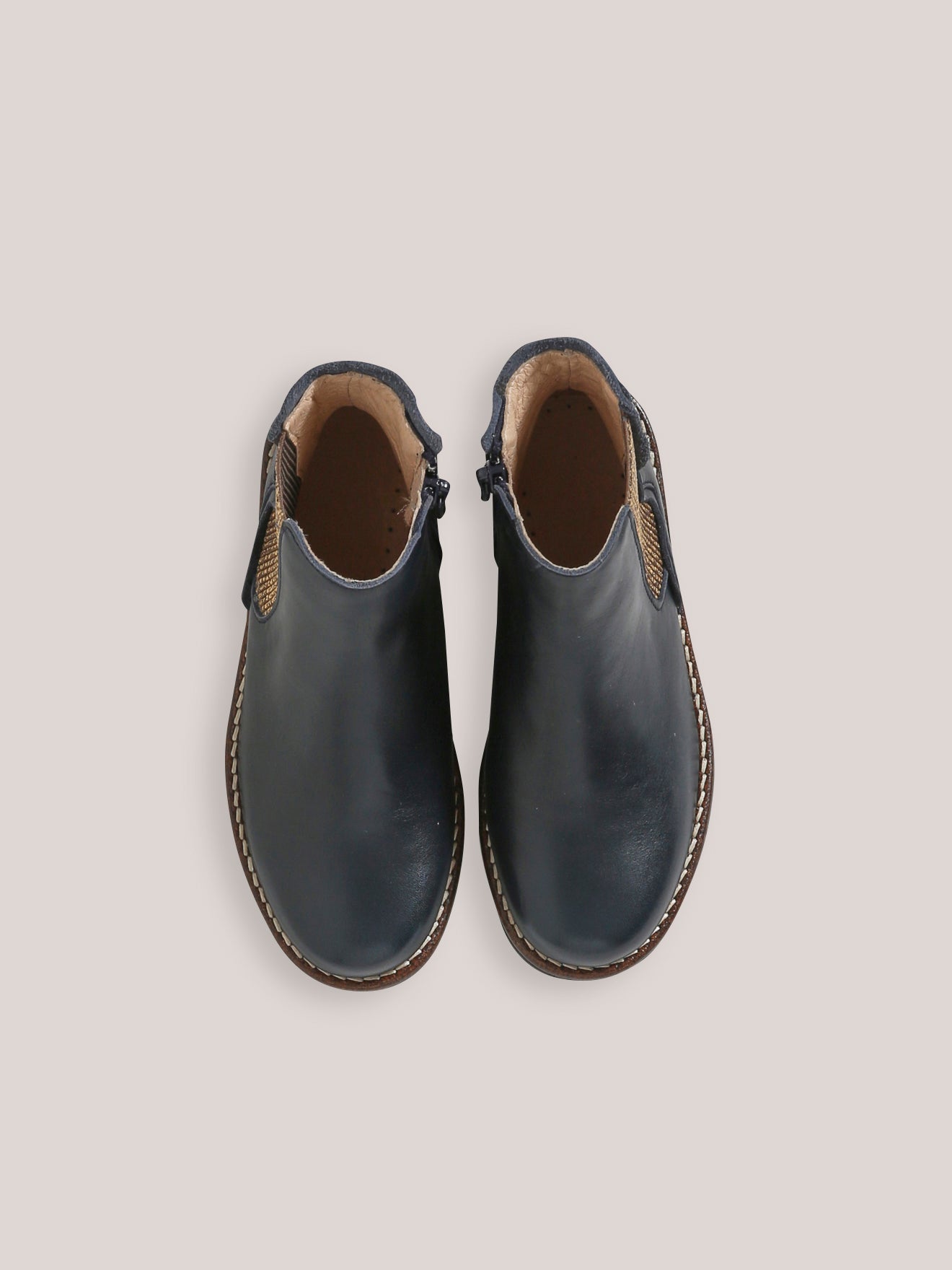 Leren meisjesboots