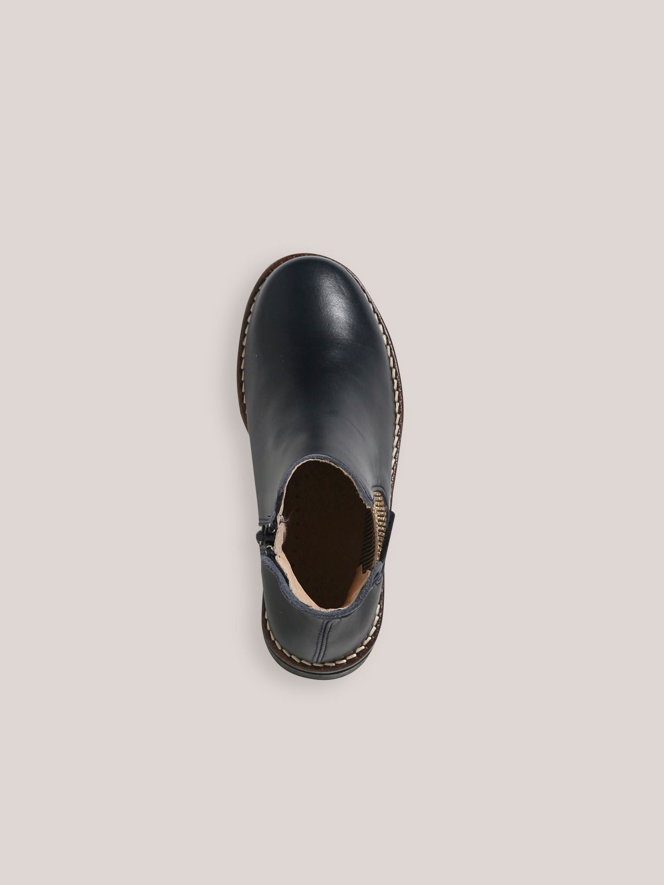 Leren meisjesboots