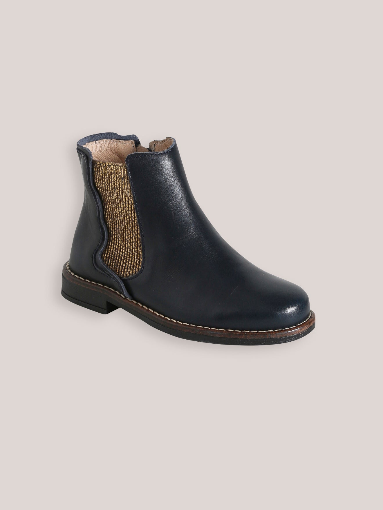 Leren meisjesboots