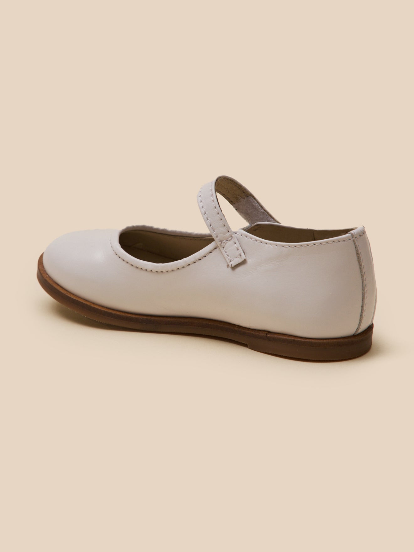 Babies en cuir irisé Fille