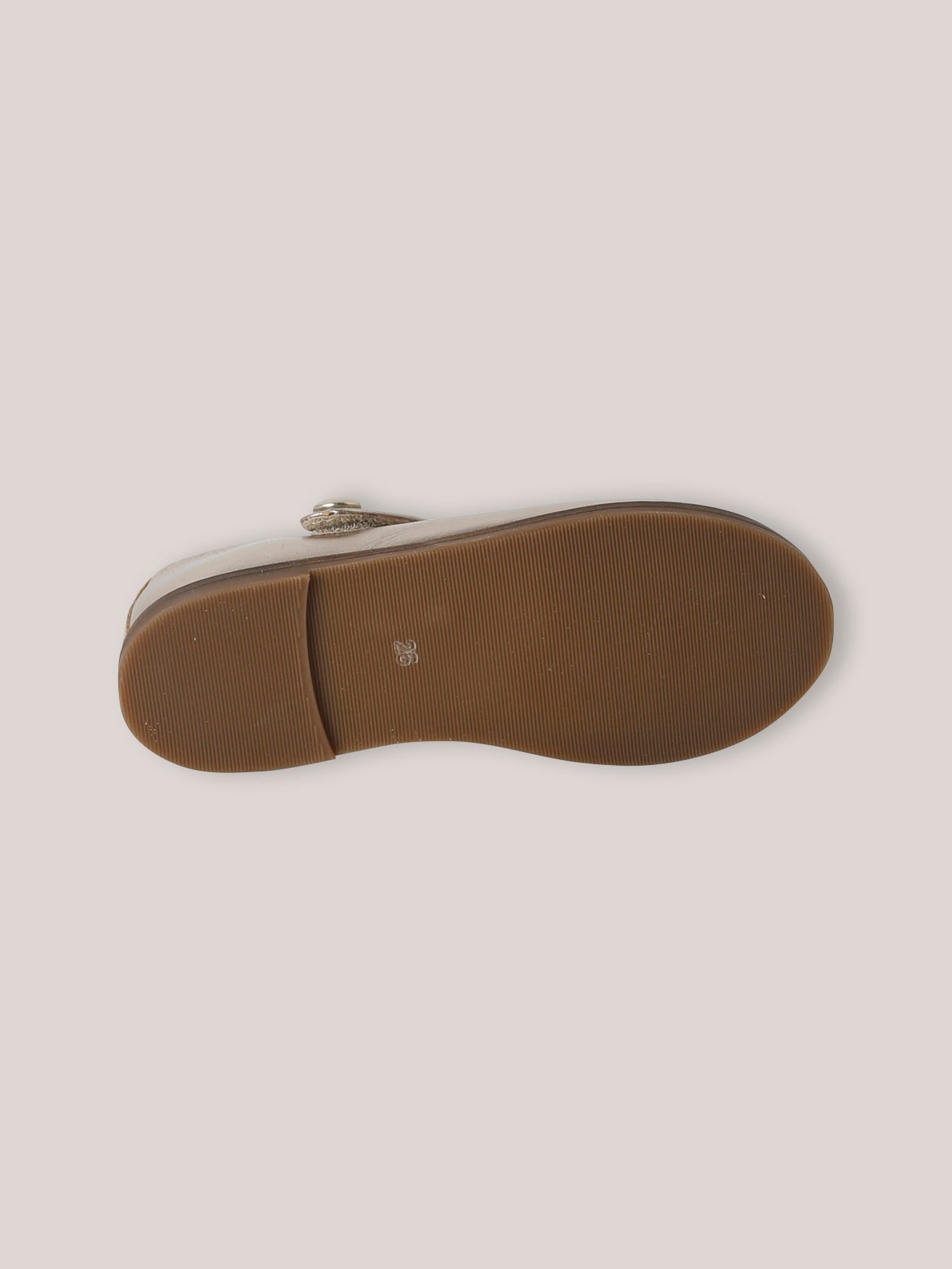 Babies en cuir irisé Fille