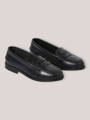 Mocassins en cuir Fille