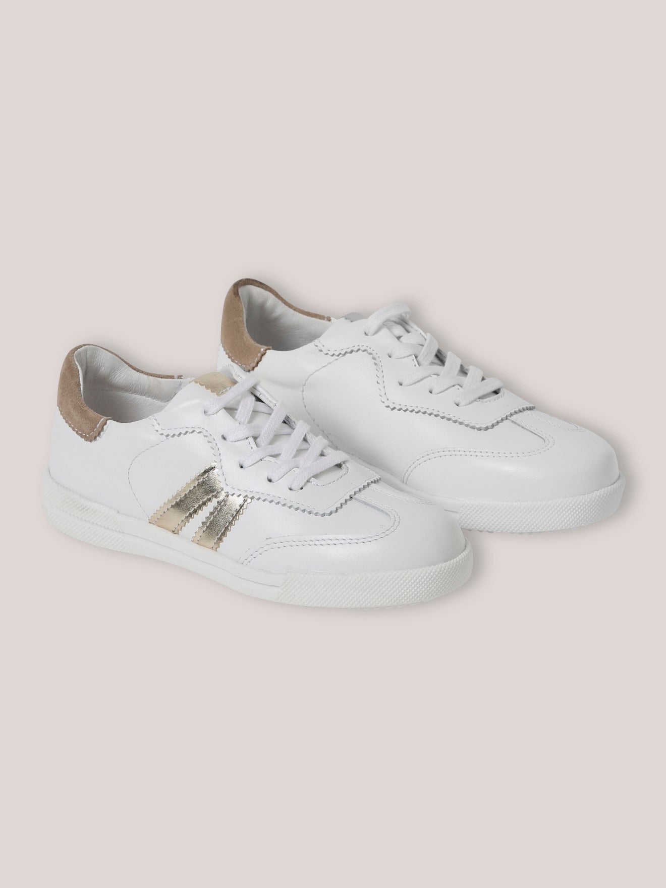 Leren meisjessneakers