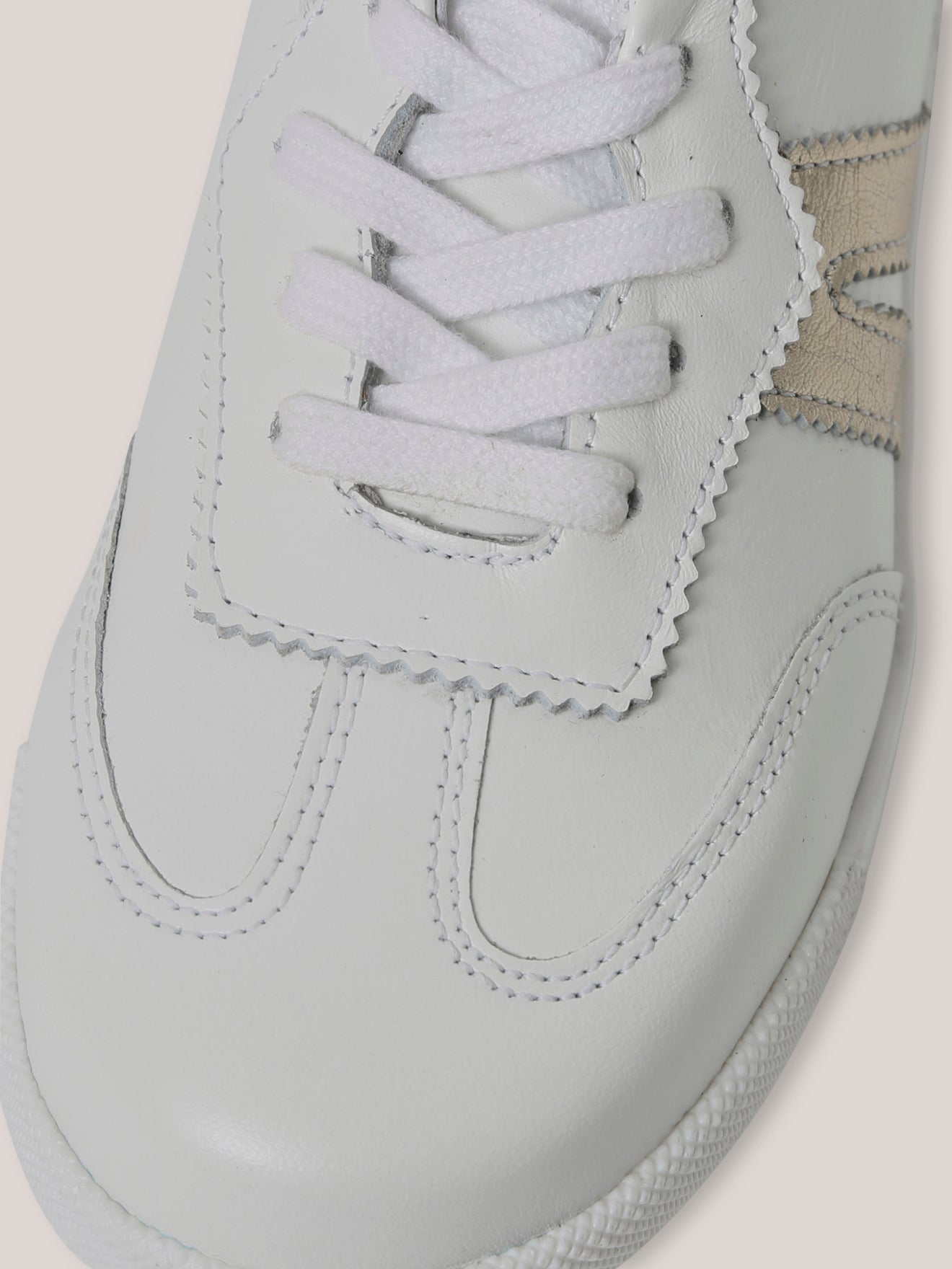 Leren meisjessneakers