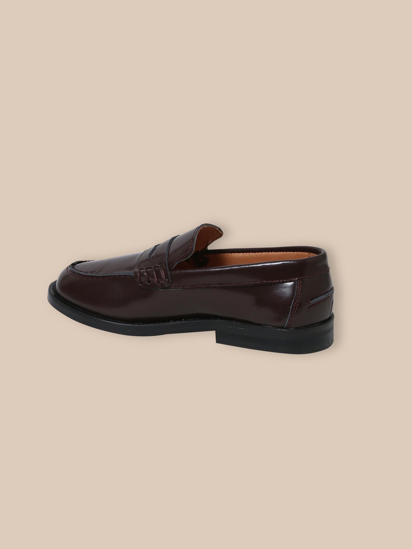 Mocassins en cuir Fille