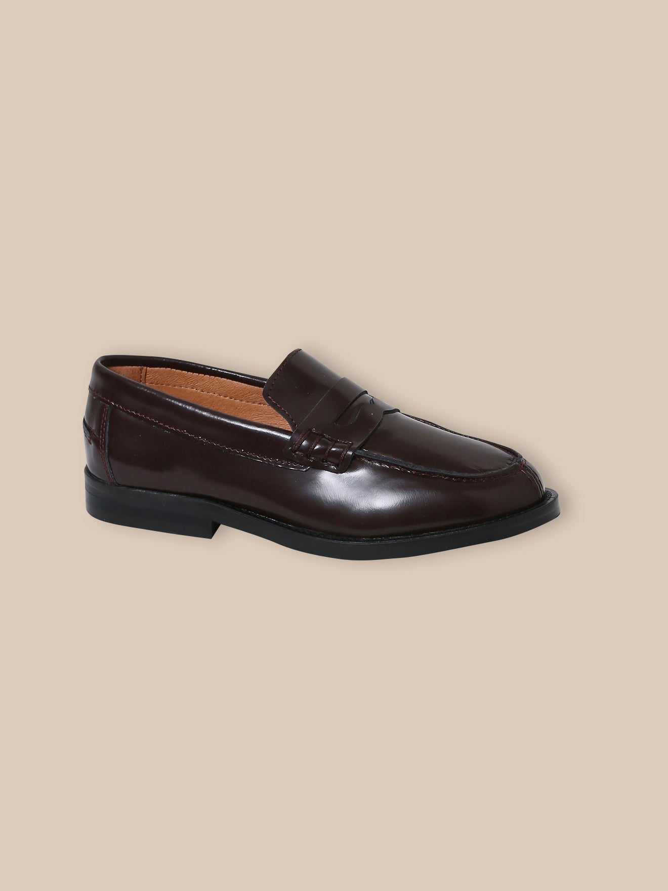 Mocassins en cuir Fille