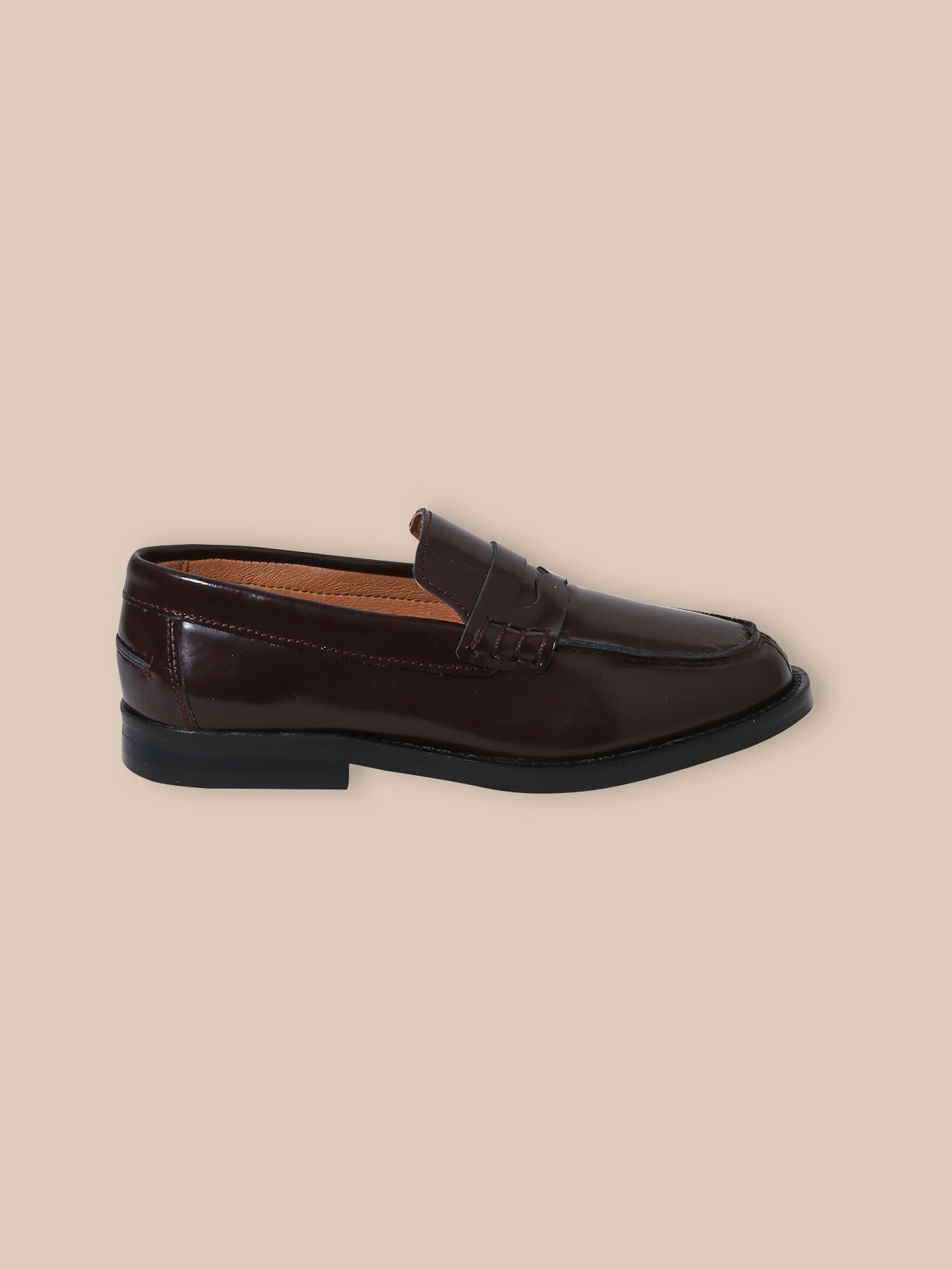 Mocassins en cuir Fille