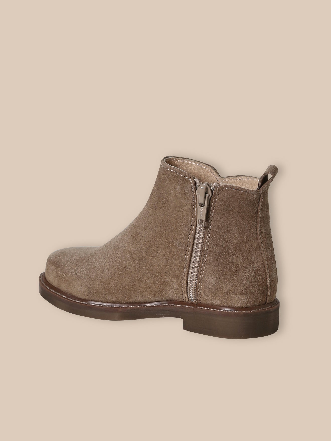 Suèdeleren meisjesboots met strikje
