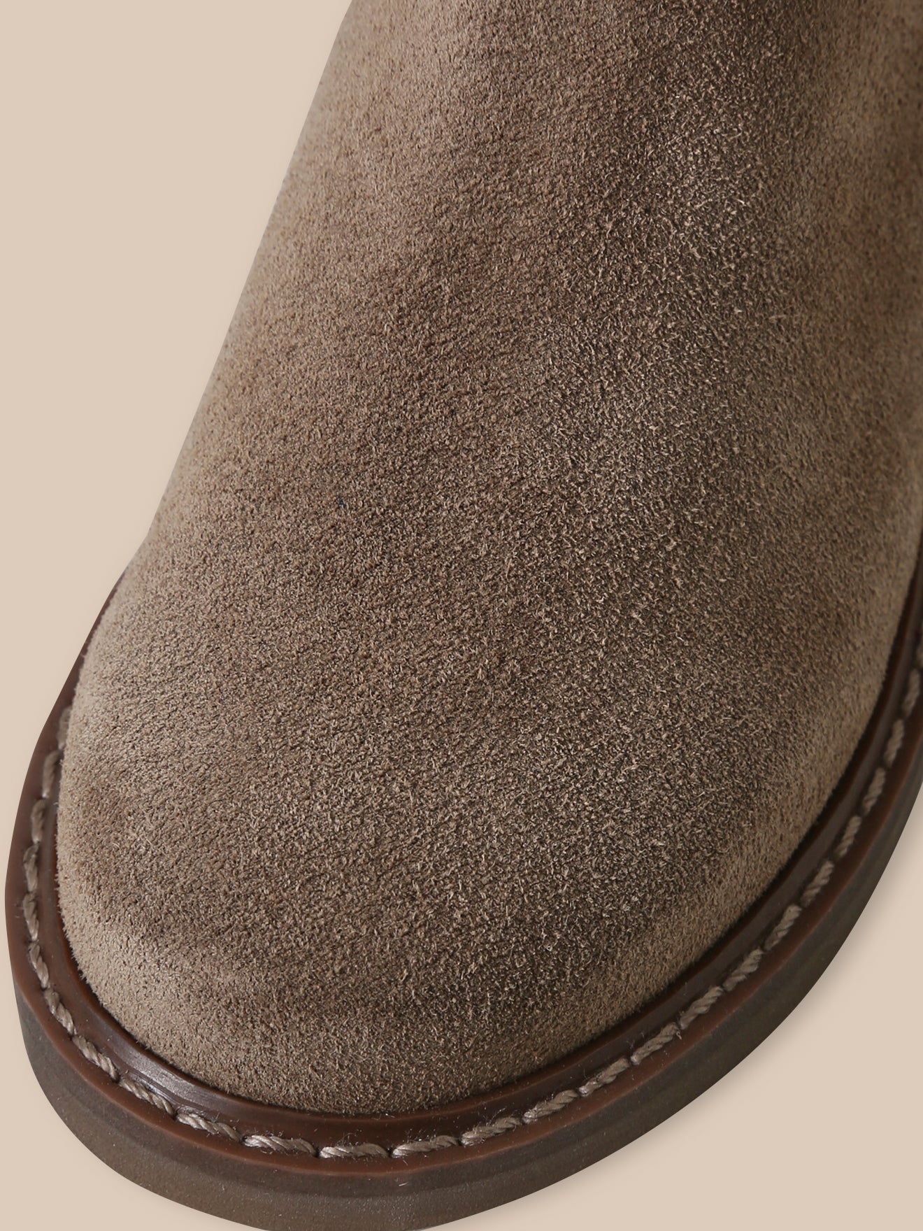 Suèdeleren meisjesboots met strikje