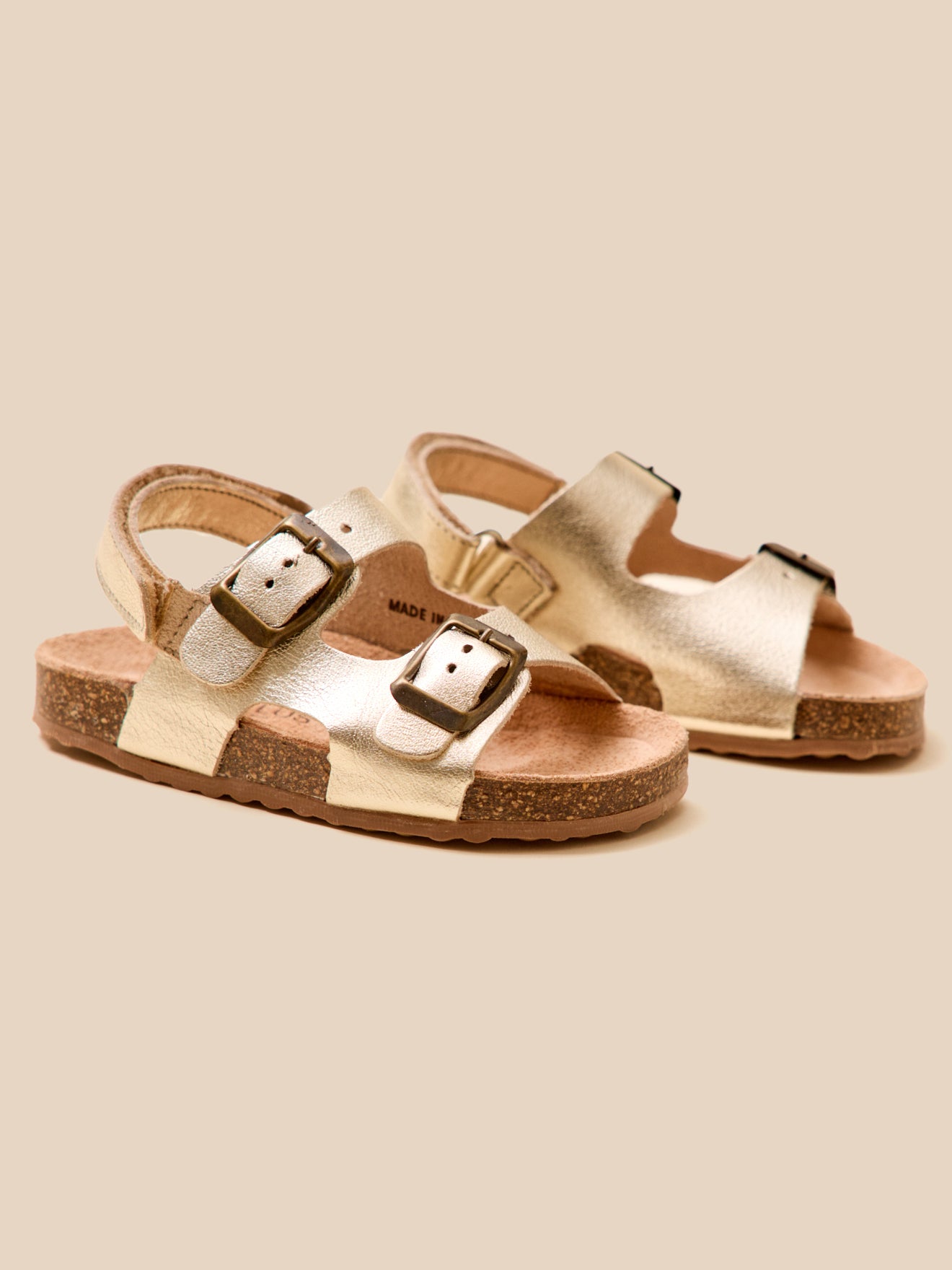 Sandales en cuir Fille