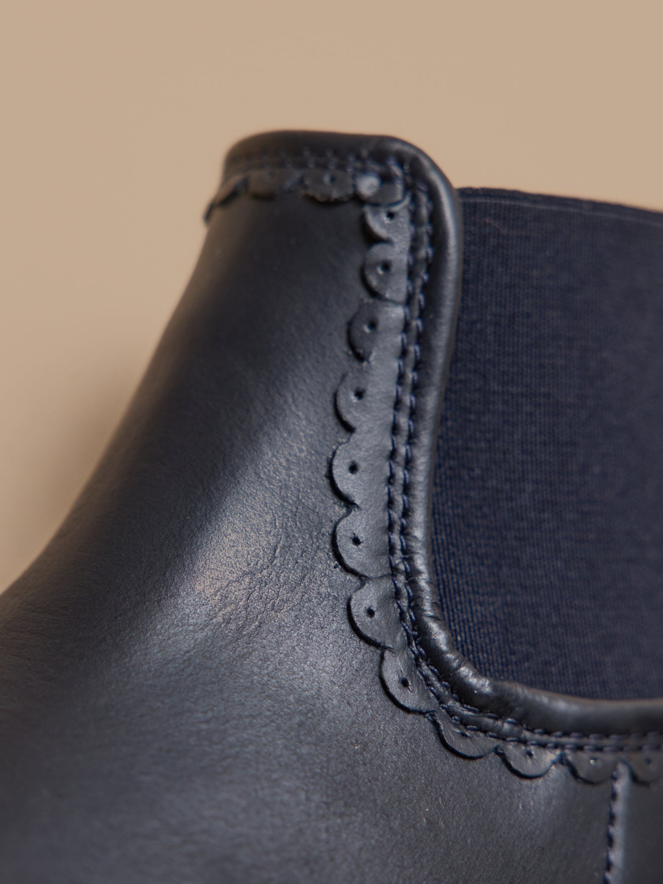 Boots cuir fille
