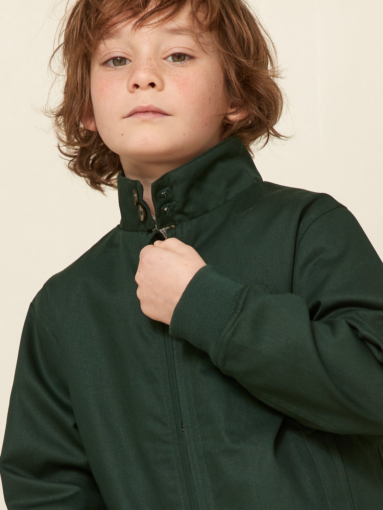 Blouson Garçon col montant